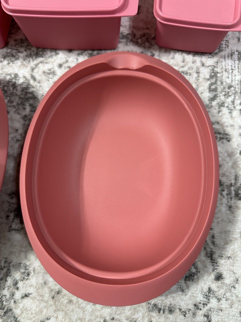 (COMBO) Tupperware Pink (Category: Food Organisation & Storage) located in Rawang. Submitted by harazn (Listing ID 1448794635, Image 3). Description: RM100 for all Add rm10 for postage .