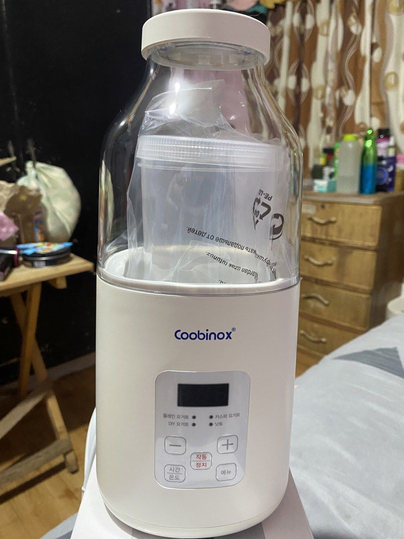 Coobinox Fresh Yogurt Maker (Category: Other Kitchen Appliances) located in Pasig City. Submitted by lhenski27 (Listing ID 1448820351, Image 1). Description: - Make your own fresh yogurt at home! - Easy to use with digital display and simple buttons. - Clear top allows you to monitor the process. - Comes with a convenient container. - Ideal for creating healthy and delicious snacks..