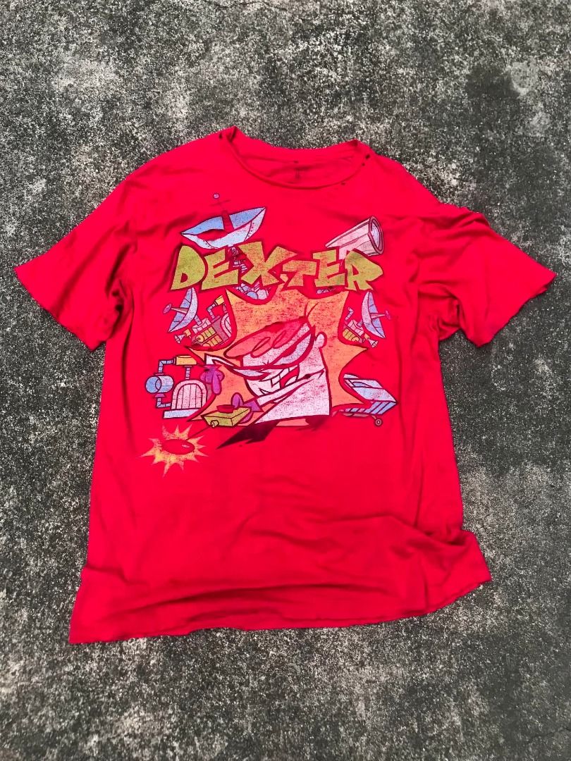 Dexter Laboratory (Category: Tshirts & Polo Shirts ) located in San Jose. Submitted by thriftthe19th (Listing ID 1448749540, Image 1). Description: Trashy condition Opt Large.