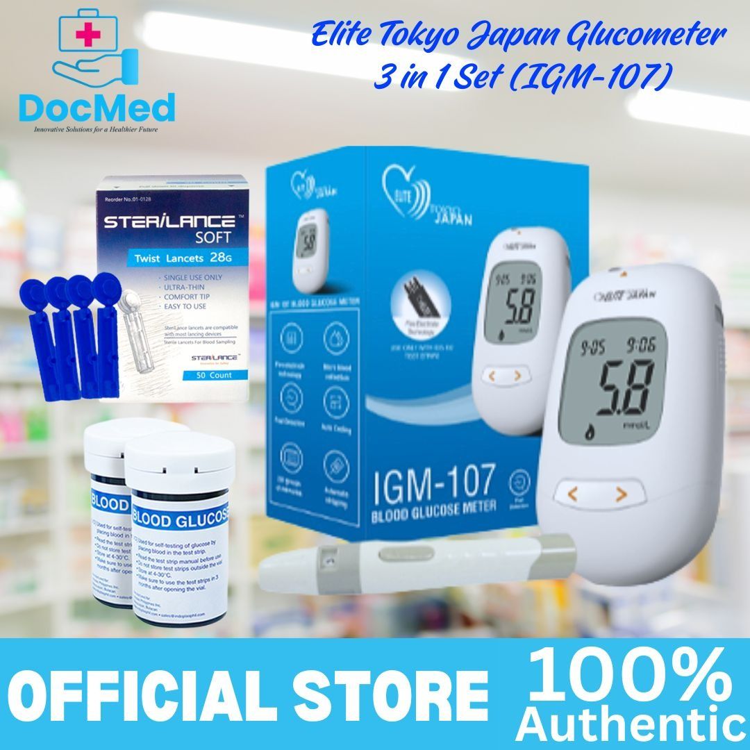 ELITE GLUCOMETER SET WITH STRIP AND LANCETS (Category: Medical Supplies & Tools) located in Quezon City. Submitted by zyra26 (Listing ID 1448741662, Image 3). Description: .