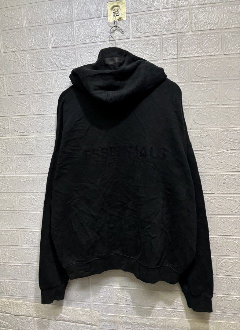 ESSENTIALS FOG EMBROID HOODIE JACKET (Category: Coats, Jackets and Outerwear) located in Quezon City. Submitted by xoxochiq (Listing ID 1448721025, Image 2). Description: ESSENTIALS FOG EMBROID HOODIE JACKET Large Length - 29 Width - 27 10/10 color rate Excellent Condition 1500 only pm me!.