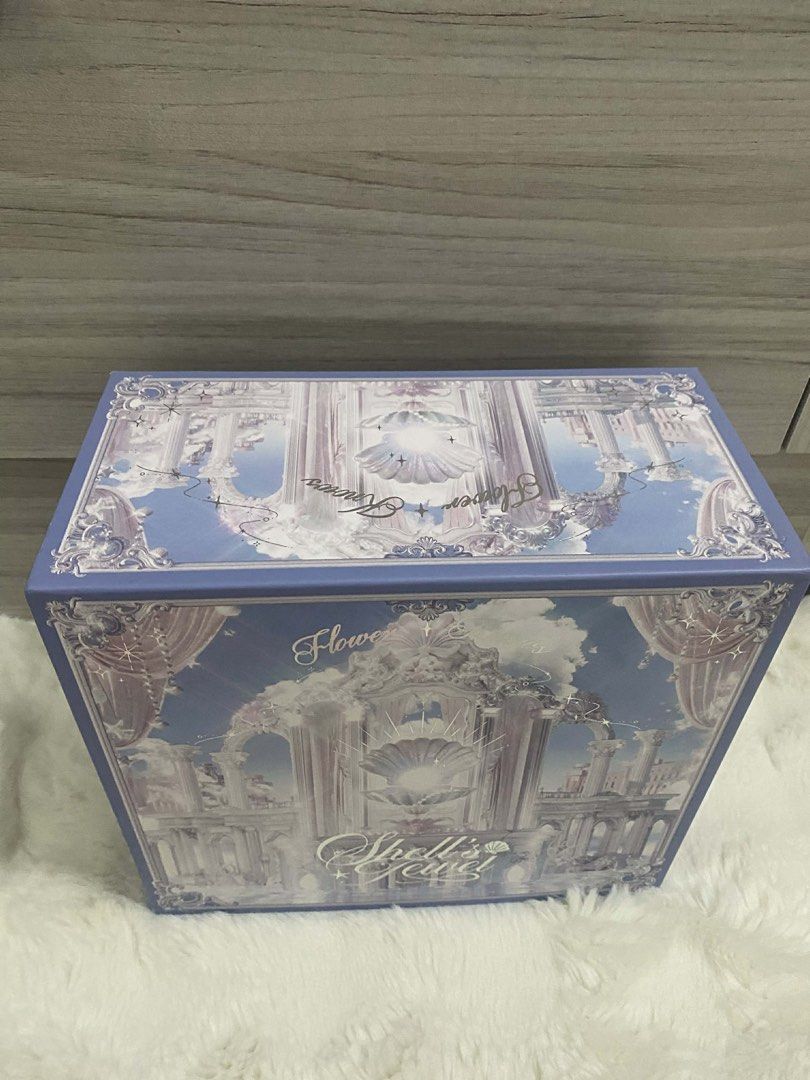 Flower Knows Shell's jewel Makeup Collection Box (Category: Makeup) located in Taguig. Submitted by labellearmoire2 (Listing ID 1448726600, Image 1). Description: Shell’s jewel: normal makeup box no flaws, 1 pc available. Price: 199.