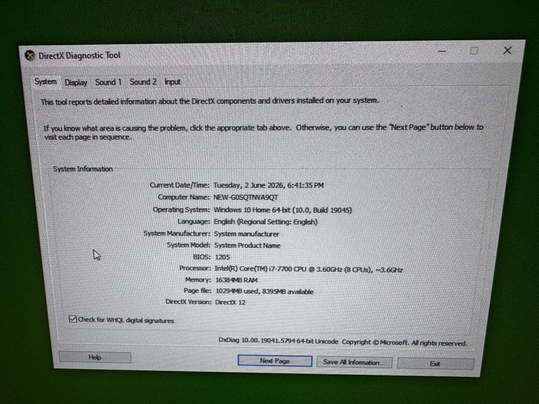 Gaming PC with intel corei7505263575333621766