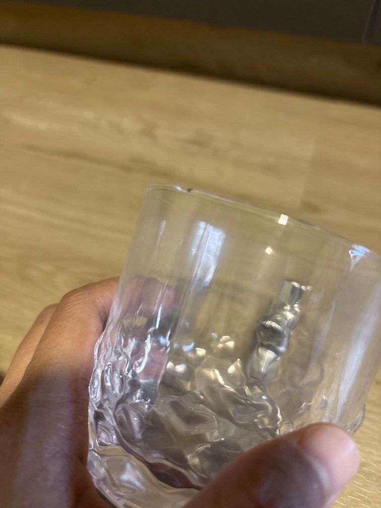 Hammered Glass Cup with Silver Handle505651235977973763