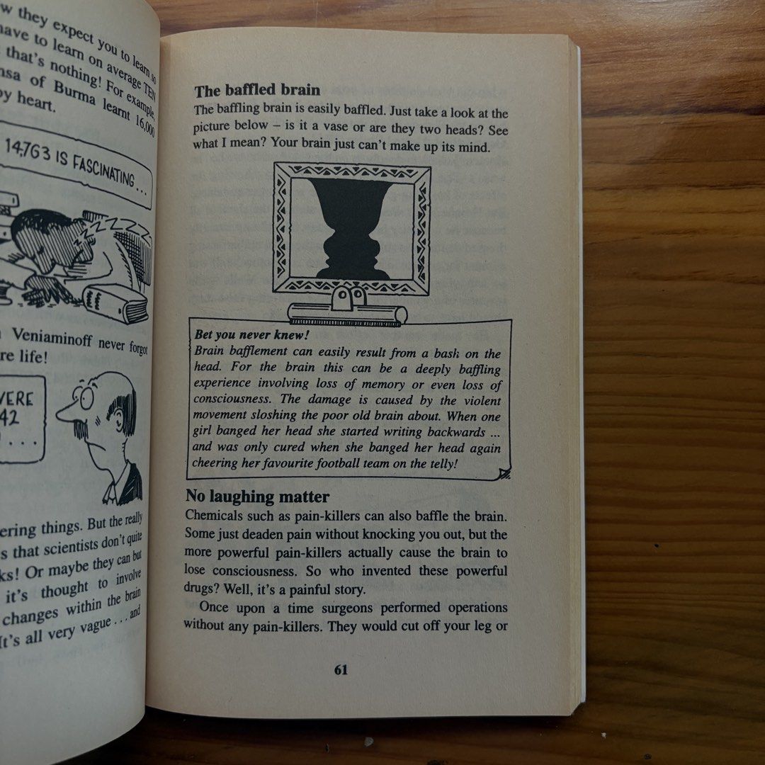 Horrible Science: Blood, Bones and Body Bits Book (Category: Children's Books) located in Baguio. Submitted by erblush (Listing ID 1448784429, Image 2). Description: - Horrible Science book focusing on blood, bones, and body bits. - Explores the "squishy bits" under your skin. - Answers questions like where food goes and what happens when a boil bursts. - Includes frightful facts, funny tests, and crazy cartoons. - Ideal for curious minds and you