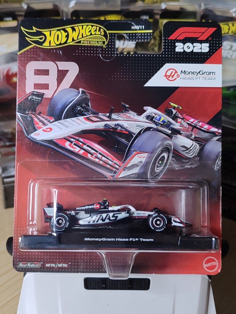 Hot Wheels Premium MoneyGram Haas Formula 1 Team // 500php (Category: Vehicle & Diecast Models) located in Quezon City. Submitted by edrielgp (Listing ID 1448791419, Image 1). Description: Hot Wheels Premium MoneyGram Haas Formula 1 Team // 500php Please CHECK my other Hot Wheels and other items listed for sale in my profile. Every item is sealed and brand new unless stated loose. Please check pictures for the condition. May have multiple items. 