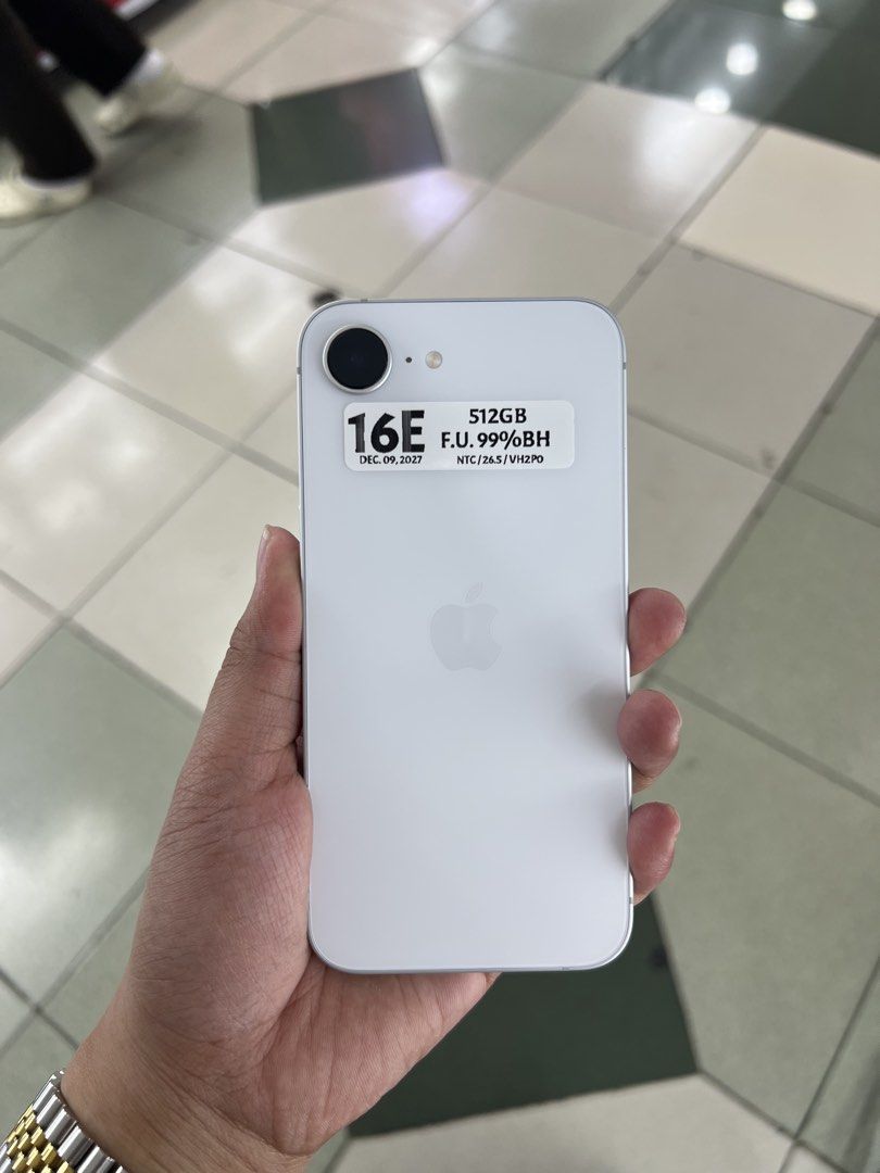 iPhone 16e 512GB Factory Unlock No Issue Secondhand (Category: iPhone 16 Series) located in Pasig City. Submitted by FarAndRayShop (Listing ID 1448782194, Image 1). Description: OPEN FOR SWAP/SELLING/BUYING (RFS: Buy and Sell) Price: 30,499 iPhone 16e 512GB •NO SIM RESTRICTION •NO HIDDEN ISSUES •TEST TO SAWA •Authentic Phone Physical store in Greenhills Shopping Center XD-14 Stall Number Look For Rayray Or Anika NO CASH INSTALLMENT We are open al