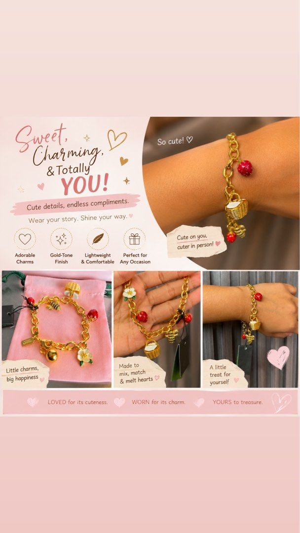 kate spade bracelets (Category: Jewelry) located in Manila. Submitted by stack.in.it (Listing ID 1448755377, Image 3). Description: with paperbag and pouch 1400 bracelets 1500 bangle.