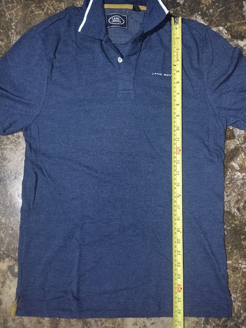 Land Rover Blue Polo Shirt (Category: Tshirts & Polo Shirts ) located in Liloan. Submitted by allenux (Listing ID 1448874805, Image 3). Description: - Land Rover polo shirt - Features crisp white trim on collar and sleeves - Color: Navy Blue - Made in Portugal - Size: Small (18x26) - Price: 300+sf - Payment first - Shipping/Meet-up every Saturday due to work..