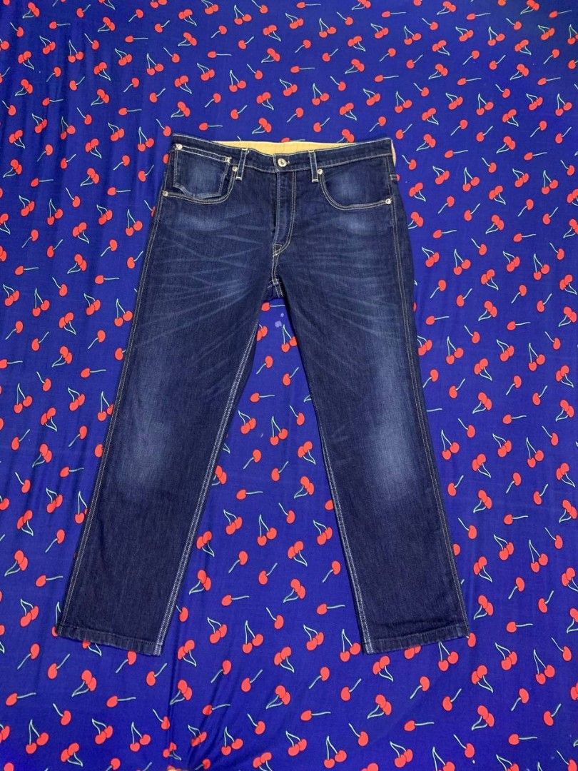 Levi's Strauss & Co. Dark Wash Altered Length (Category: Jeans) located in Marikina City. Submitted by baboikss (Listing ID 1448761867, Image 2). Description: Levi's Strauss & Co. Dark Wash Altered Length good condition issue-altered size-34×37- H-7.