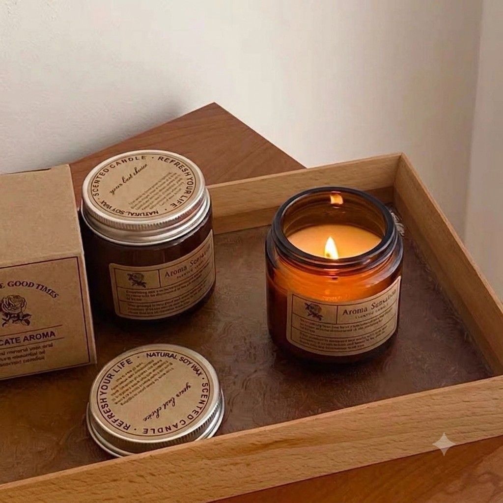 Light Up The Time Scented Candle - Aroma Sensations (Category: Home Fragrance) located in Manila. Submitted by nikita02_kara (Listing ID 1448892676, Image 2). Description: - Enjoy Aroma Sensations scented candles from Light Up The Time. - Made with natural soy wax for a clean burn.with box - Perfect for refrewithshing any space in your home. - Available in a variety of fragrances. - Comes in decorative tins, making them great for gifts or persona