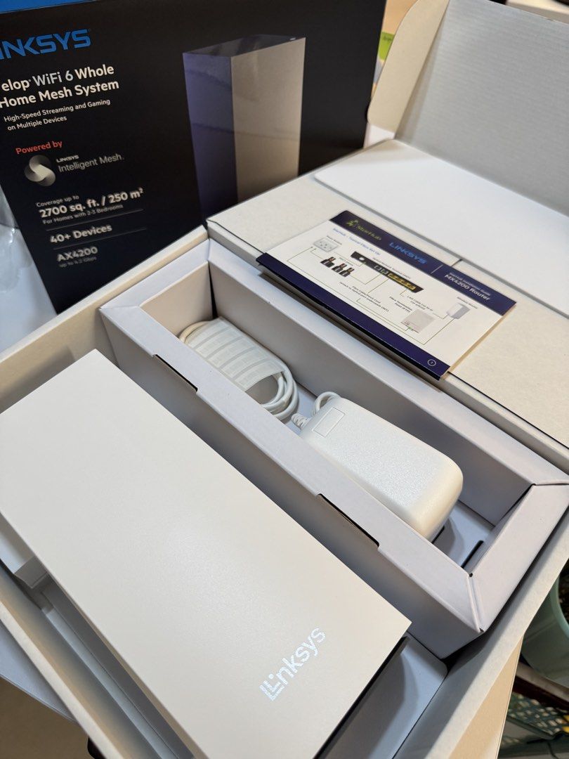 Linksys Velop Wifi 6 Whole Home Mesh System AX4200