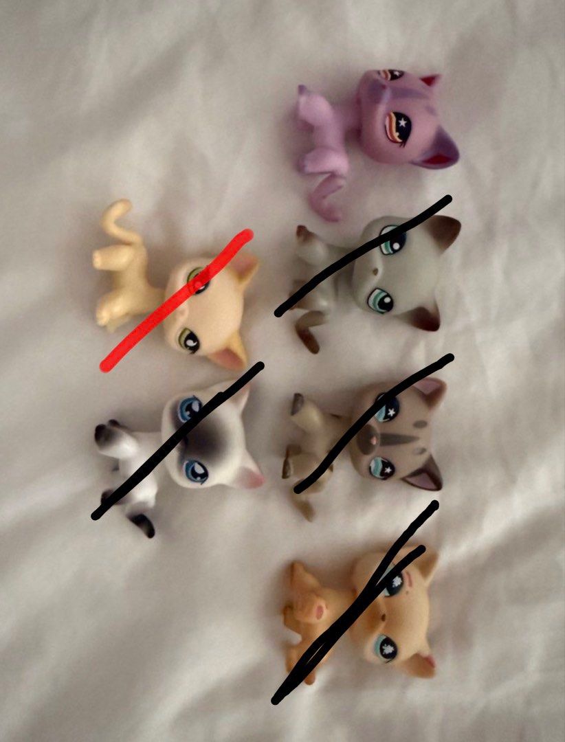 Littlest Pet Shop LPS Cats Bundle (Category: Kids Toys) located in Manila. Submitted by glitterfartbomb (Listing ID 1446579213, Image 1). Description: - Bundle of Fakies Littlest Pet Shop cats - Includes a variety of colors and poses - Great for collectors or for play - Feel free to ask questions!.