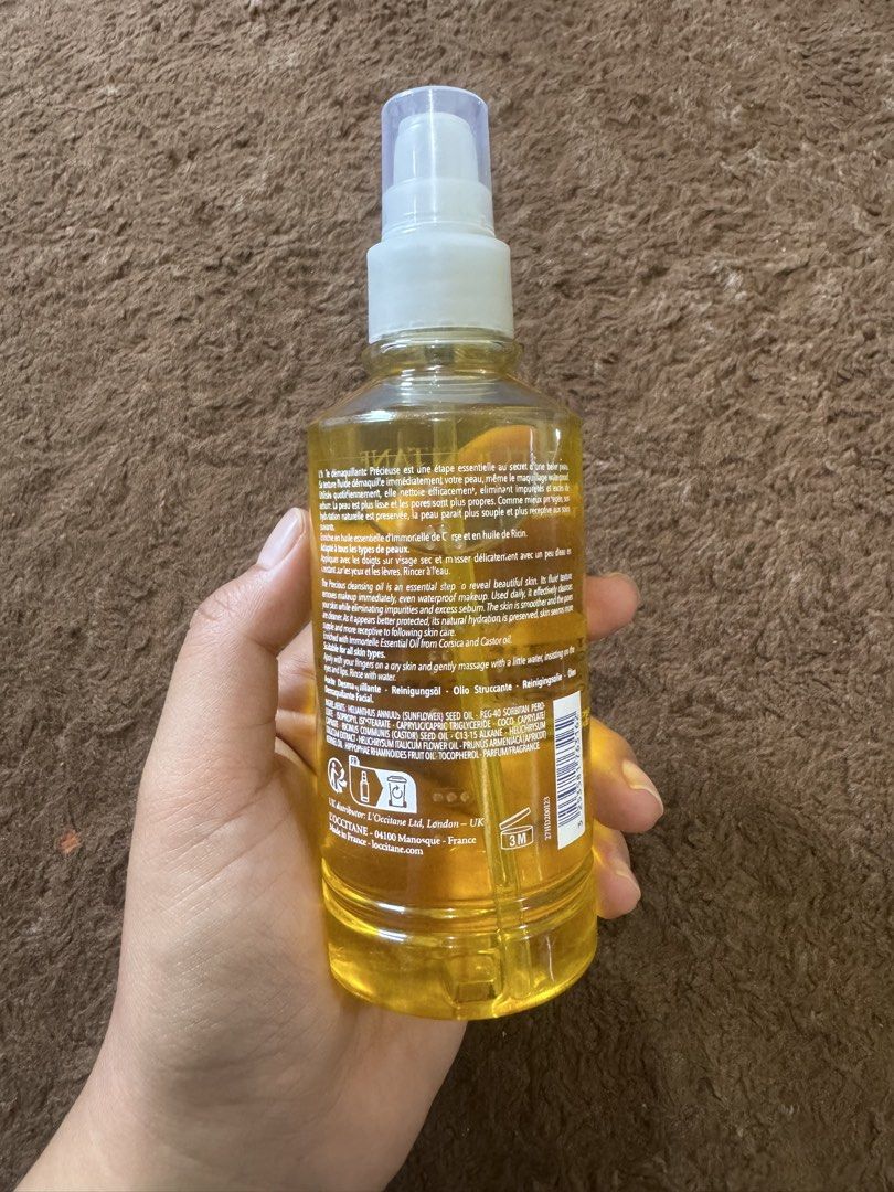 L'Occitane Immortelle Precious Cleansing Oil (Kategori: Kulit, Sabun & Tubuh) berada di Jakarta Barat. Dikirim oleh TNCOSTORE (ID iklan 1448751347, Gambar 3). Deskripsi: Kondisi new Size 200ml #loccitane #cleansingoil.