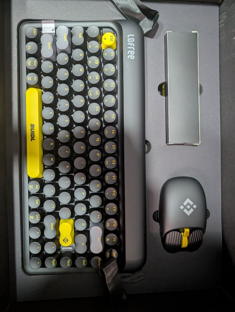 Lofree Retro Mechanical Keyboard and Mouse Set