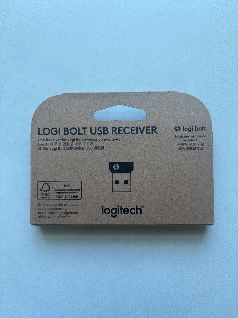 Logi Bolt USB Receiver for Logitech Wireless Connectivity