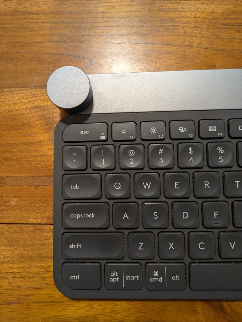 Logitech MX Keys Advanced Wireless Illuminated Keyboard with Rotary Dial505698752681093122