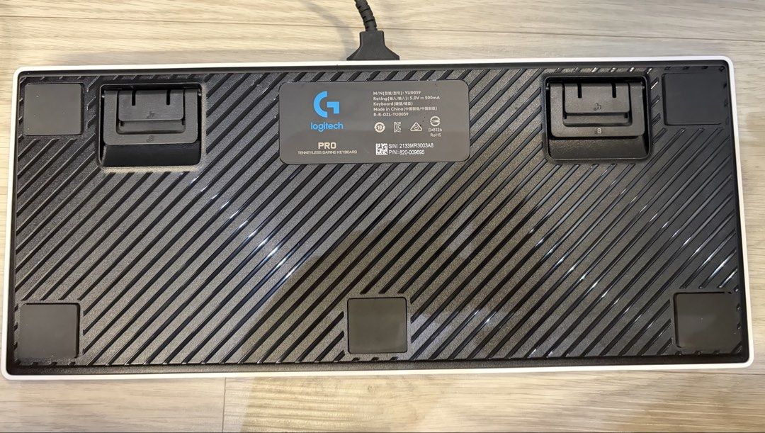 Logitech PRO Mechanical Gaming Keyboard505697204920668161