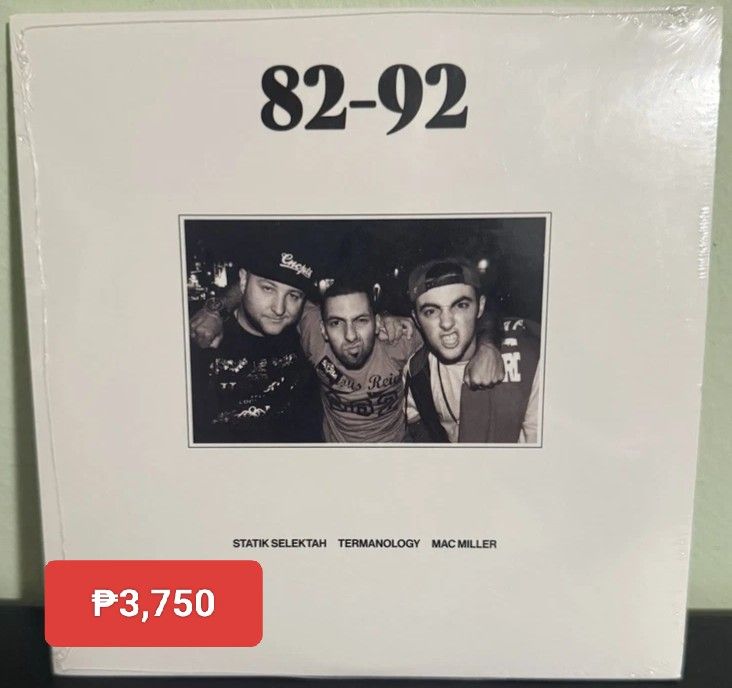MAC MILLER Statik Selectah 82-92 Clear vinyl (Category: Vinyls) located in Manila. Submitted by ramonrobin.cruz (Listing ID 1448784971, Image 1). Description: MAC MILLER Statik Selectah 82-92 Vinyl (Clear, 1LP).