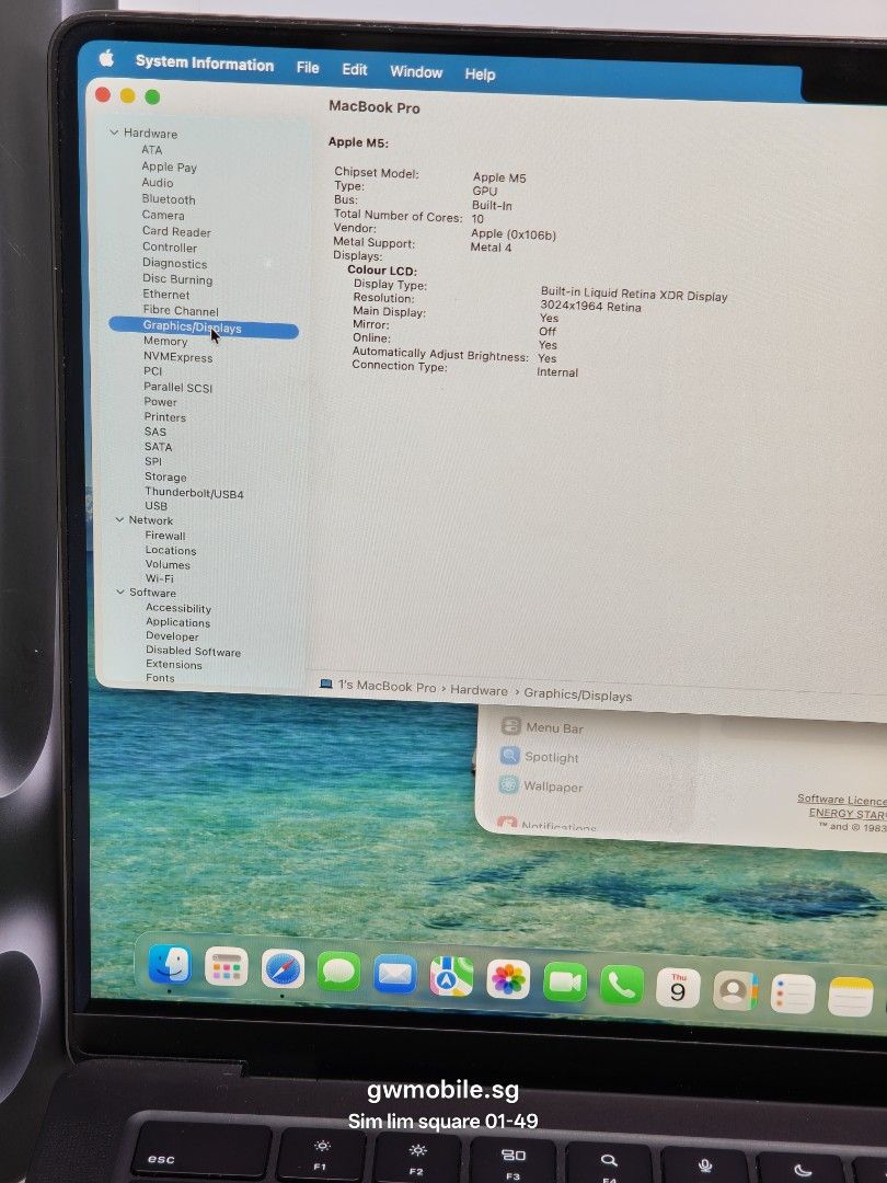 MacBook Pro M5 16/1TB 14 inch 58760505821667955855363