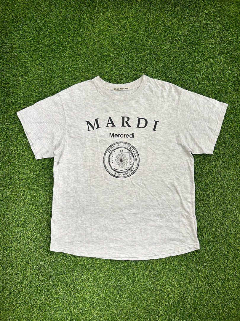 Mardi Mercredi UNIV Tee (Category: Tshirts & Polo Shirts ) located in Davao. Submitted by sta_archive (Listing ID 1448711506, Image 2). Description: Mardi Mercredi UNIV Tee Width - 21.5 Length - 26 Color Rate - 9.5/10 Excellent Condition No Issues/Flaws 550 + Shipping Fee.