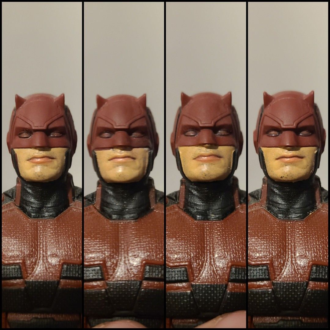 Marvel Legends Daredevil 2015 (Category: Figurines & Statues) located in Caloocan City. Submitted by sofycetoys (Listing ID 1448818388, Image 3). Description: FOR SALE Price: 2.5k EACH Marvel Legends Daredevil 2015 Issue: 1 Super Tight Joints/Complete -SOLD 2 Loose WaistShoulders /Missing fist hands -AVAILABLE 3 Loose Shoulders/Different hands/Complete -SOLD 4 Loose R Shoulder/Complete -SOLD Condition: No Box 📍: Caloocan 🚚 : Lalamove/JNT 💵: Gc