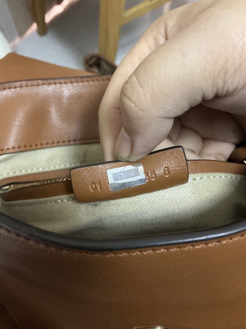 OG Chloe Faye Backpack (Category: Luxury Bags & Wallets) located in Manila. Submitted by eunoia67 (Listing ID 1448841524, Image 3). Description: MAJOR ISSUE: napigtas tag - Genuine brown leather shoulder bag - Elegant suede flap with front ring detail - Functional side zippers - Chic chain strap - Crafted in Italy - 100% AUTHENTIC but no box or dust bag etc.
