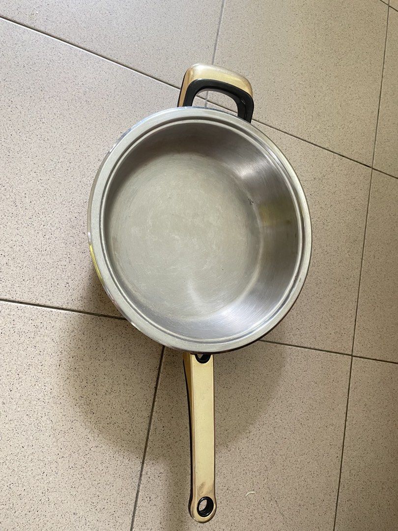 Mega Baron Stainless Steel Frying Pan 18/10 Rostfrei
