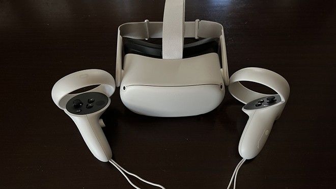 Meta Oculus 2 VR Headset with Controllers OPEN FOR SWAP (Category: Others) located in Rizal. Submitted by canesvenatici (Listing ID 1448802952, Image 1). Description: - Meta Quest 2 VR Headset - Includes 2 Controllers - Ideal for Gaming & Immersive Experiences - Explore Virtual Worlds - Ready for a New Owner ORIGINALLY BOUGHT FOR 23K OPEN FOR SWAP TO TABLETS, PHONE OR GAMING PC. .