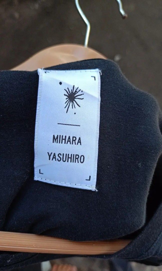 MIHARAYASUHIRO (Category: Tshirts & Polo Shirts ) located in General Santos City (Dadiangas). Submitted by evolveorrepeat1991 (Listing ID 1448784596, Image 3). Description: Mihara yasuhiro embroidered angel wings long back tee Size 46 Actual dims: w"24 LF"27 LB"31 In very good used condition with sign of usage and issues 100% cotton dm to purchase.