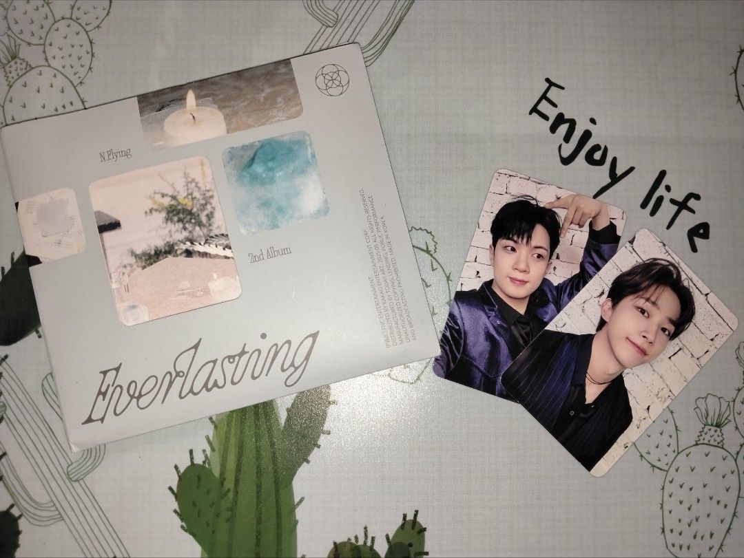 n.flying 2nd Album Everlasting - Compact Version (Category: K-Wave) located in Kuala Lumpur. Submitted by calmturtle.390884 (Listing ID 1448801950, Image 2). Description: Any offer will be accepted unless it too much This will not come with CD Price for : Mini photo album - RM 5.50 Photocard - RM 6/each Set (Photocard + Album) - RM 15.