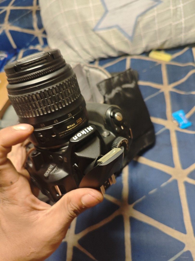 Nikon D3100 DSLR Camera with 18-55mm Lens (Category: Cameras) located in Manila. Submitted by jocsssing (Listing ID 1448860848, Image 2). Description: - Nikon D3100 DSLR camera - Includes 18-55mm kit lens - Comes with battery - Includes camera bag - Perfect for beginner photographers - Untested kayo bahala mag paayos.