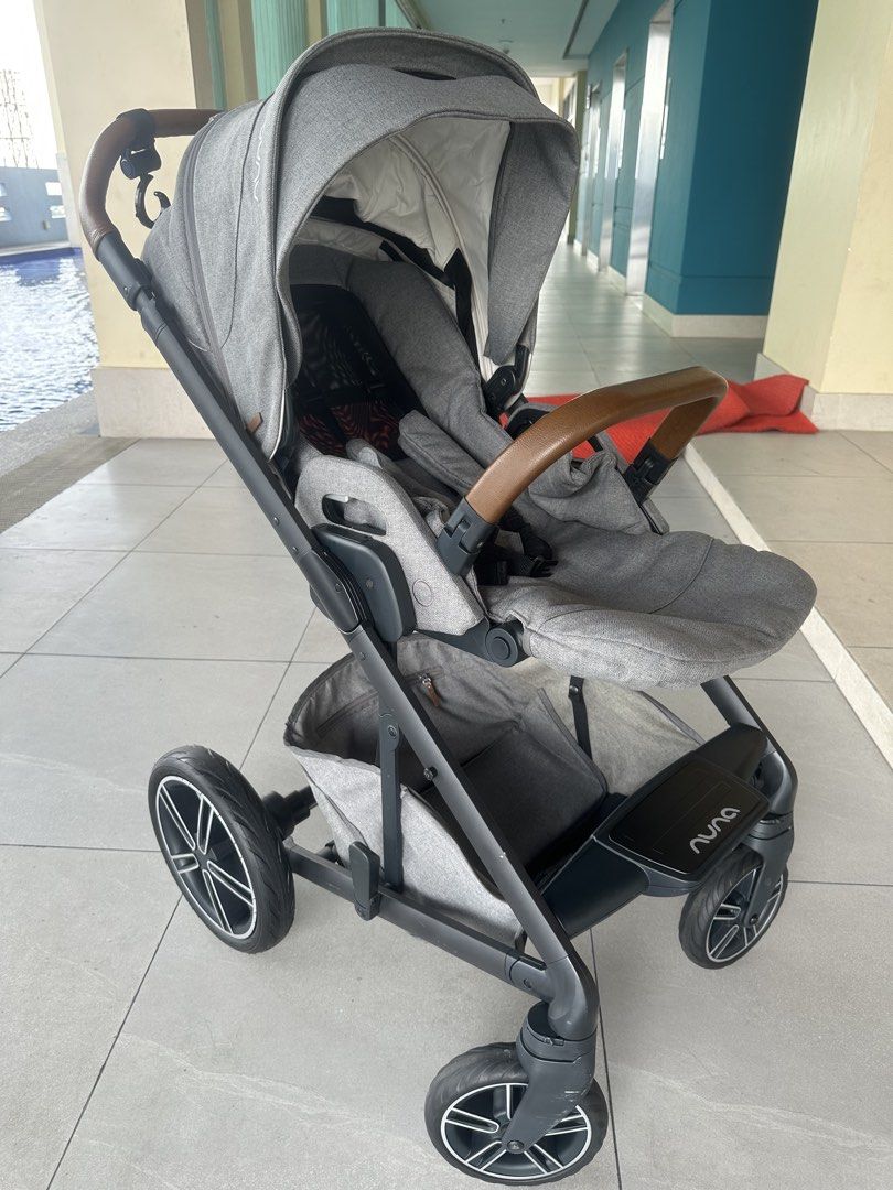 Nuna Mixx Next Stroller - Grey (Category: Strollers) located in Caloocan City. Submitted by znzgarageph (Listing ID 1448809009, Image 3). Description: - Nuna Mixx Next stroller in stylish grey - Enjoy a smooth ride with excellent suspension - Reversible seat for versatile strolling options - Spacious storage basket for all your essentials - Effortless folding for convenient transport and storage - Perfect for everyday adventures and travel - As i