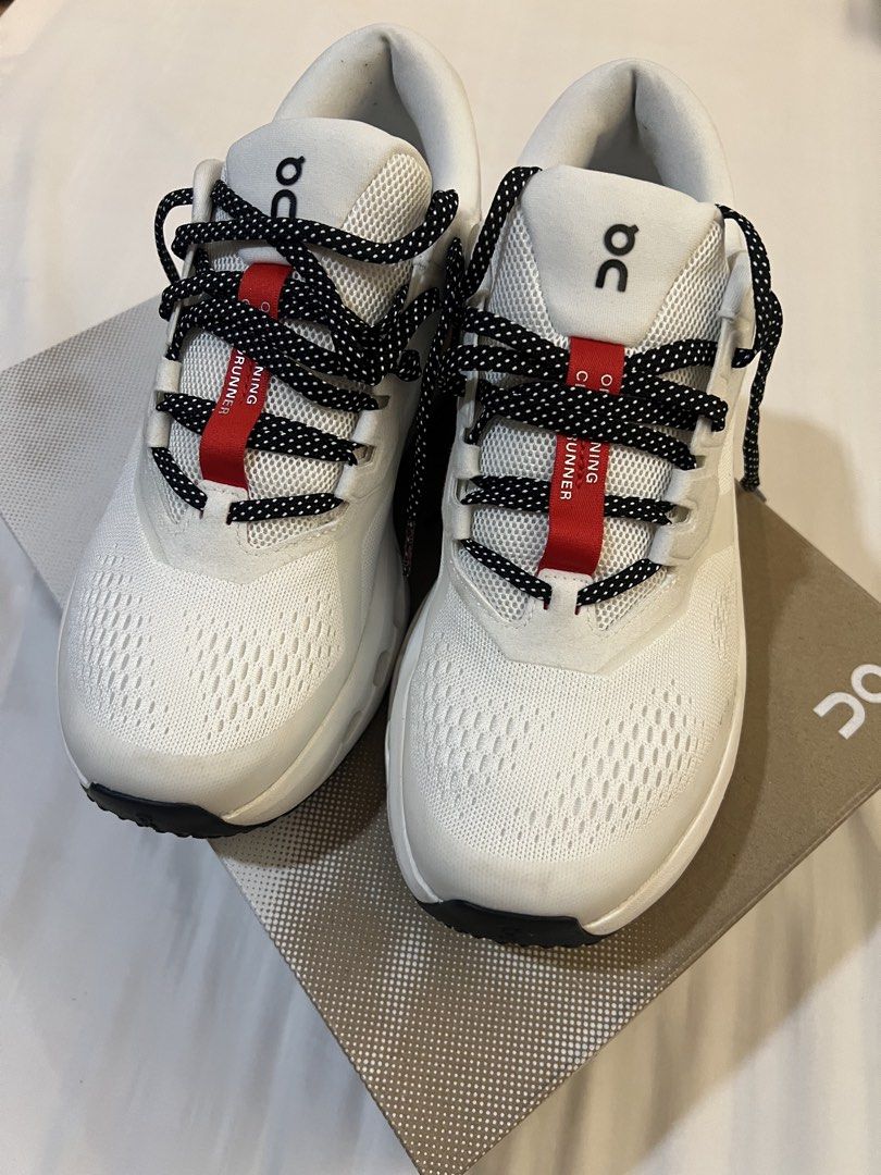 On Cloudrunner 3 (Category: Sneakers) located in Valenzuela. Submitted by santosaaronnn (Listing ID 1448850734, Image 3). Description: On Cloudrunner 3 used once, still with receipt .