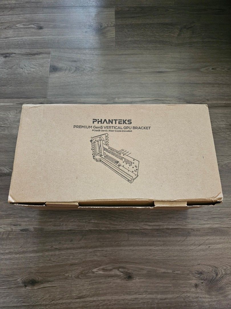 Phanteks Premium GPU Vertical Mount Bracket Black505572558132357121