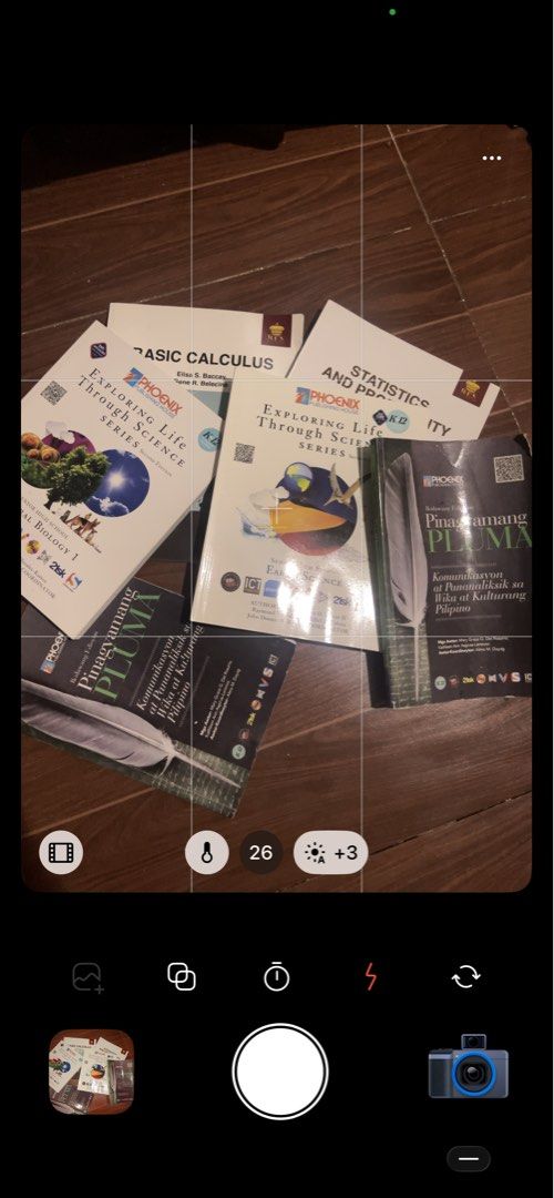 Phoenix Exploring Life Through Science Series Textbooks (Category: Textbooks) located in Manila. Submitted by lrnzojme (Listing ID 1448810120, Image 2). Description: - Bundle of Senior High School textbooks - Publisher: Phoenix Publishing House - Subjects included: Earth Science, General Biology 1, Basic Calculus, Statistics and Probability - Filipino books: Two copies of 'Pinagyamang Pluma' - Ideal for Grade 11 and Grade 12 students.