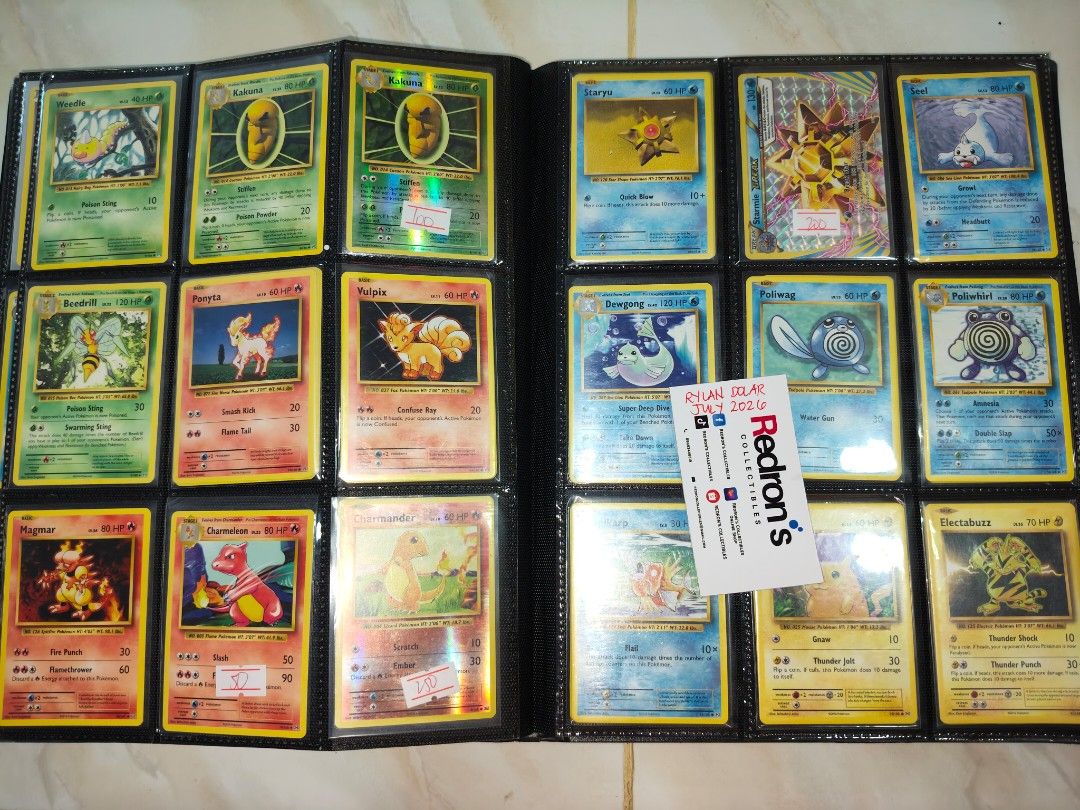 Pokemon Cards Collection XY Part 1 (Category: Raw Singles) located in Manila. Submitted by redron.dolarrylan (Listing ID 1448765137, Image 1). Description: - Vintage Pokemon card collection for sale. - Features popular Pokemon like Pikachu, Charmander, and Squirtle. - Includes some rare holographic cards. - Sold as a complete lot, ideal for collectors or fans of the original Pokemon series..