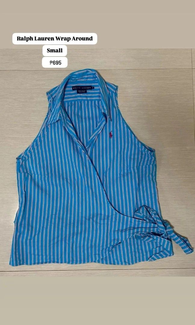 Ralp Lauren Wrap Around Small (Category: Sleeveless) located in Malaybalay. Submitted by cmeaa (Listing ID 1448837489, Image 1). Description: .