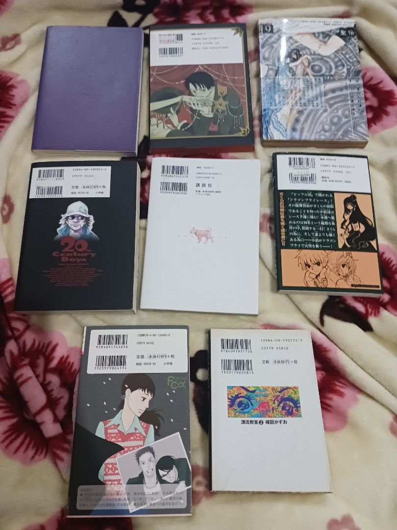Random raw japanese manga books set (Category: Comics & Manga) located in Caloocan City. Submitted by alspaceship (Listing ID 1448791474, Image 2). Description: take all for 650 raw manga! (all are in japanese text/language).