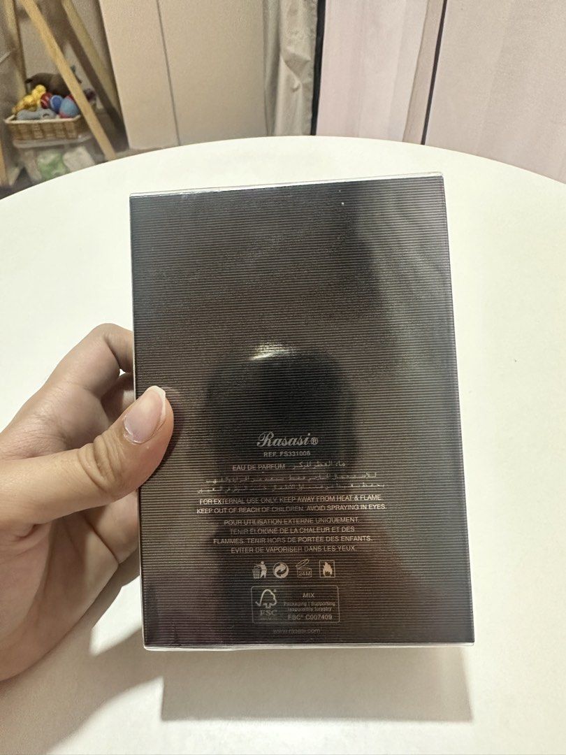 Rasasi Hawas Kobra 100ml EDP Authentic Dubai Perfume (Category: Fragrance & Deodorants) located in Makati City. Submitted by vikashgidwani (Listing ID 1448792521, Image 3). Description: Rasasi Hawas Kobra 💯 Authentic Guaranteed BNIB Moneyback if proven fake Meetup: Assembly Grounds The Rise Makati Shippping: Lalamove, Grab, Gogoxpress Buyer pays SF Fee.