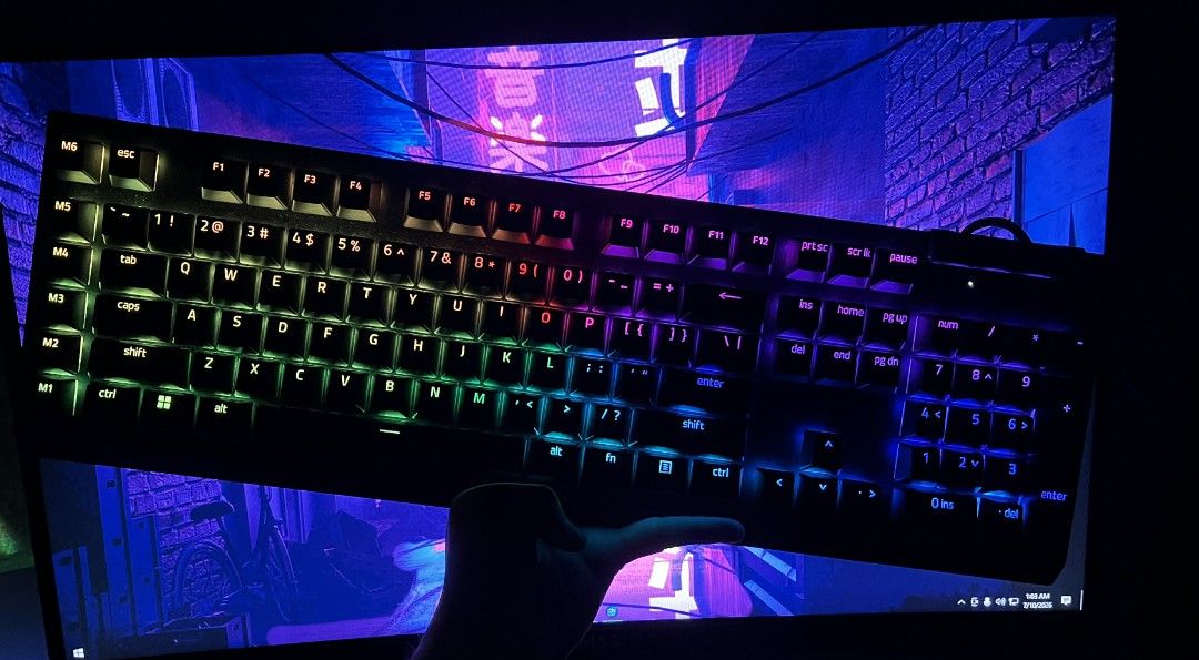 Razer BlackWidow V4 X (Category: Computer Keyboard) located in Cagayan de Oro. Submitted by gaaab777 (Listing ID 1448763395, Image 1). Description: ⌨️ Razer BlackWidow V4 X – Razer Green Switches 💰 Open for sale or swap 🔥 Cheapest in the market Features: • Razer Green Mechanical Switches (clicky & tactile) • Razer Chroma RGB Lighting • Dedicated Media Controls & Volume Roller • 1000Hz Polling Rate • Full-size Layout (100%) • Durable Gaming Keyb