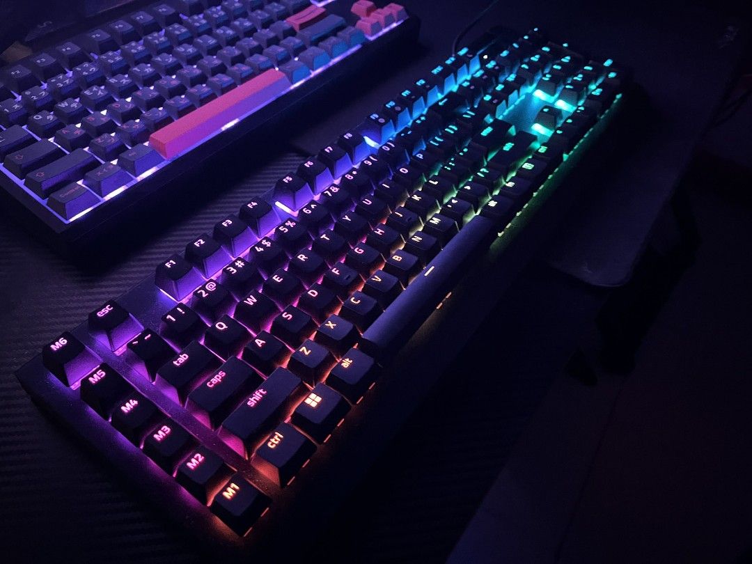 Razer BlackWidow V4 X (Category: Computer Keyboard) located in Cagayan de Oro. Submitted by gaaab777 (Listing ID 1448763395, Image 2). Description: ⌨️ Razer BlackWidow V4 X – Razer Green Switches 💰 Open for sale or swap 🔥 Cheapest in the market Features: • Razer Green Mechanical Switches (clicky & tactile) • Razer Chroma RGB Lighting • Dedicated Media Controls & Volume Roller • 1000Hz Polling Rate • Full-size Layout (100%) • Durable Gaming Keyb