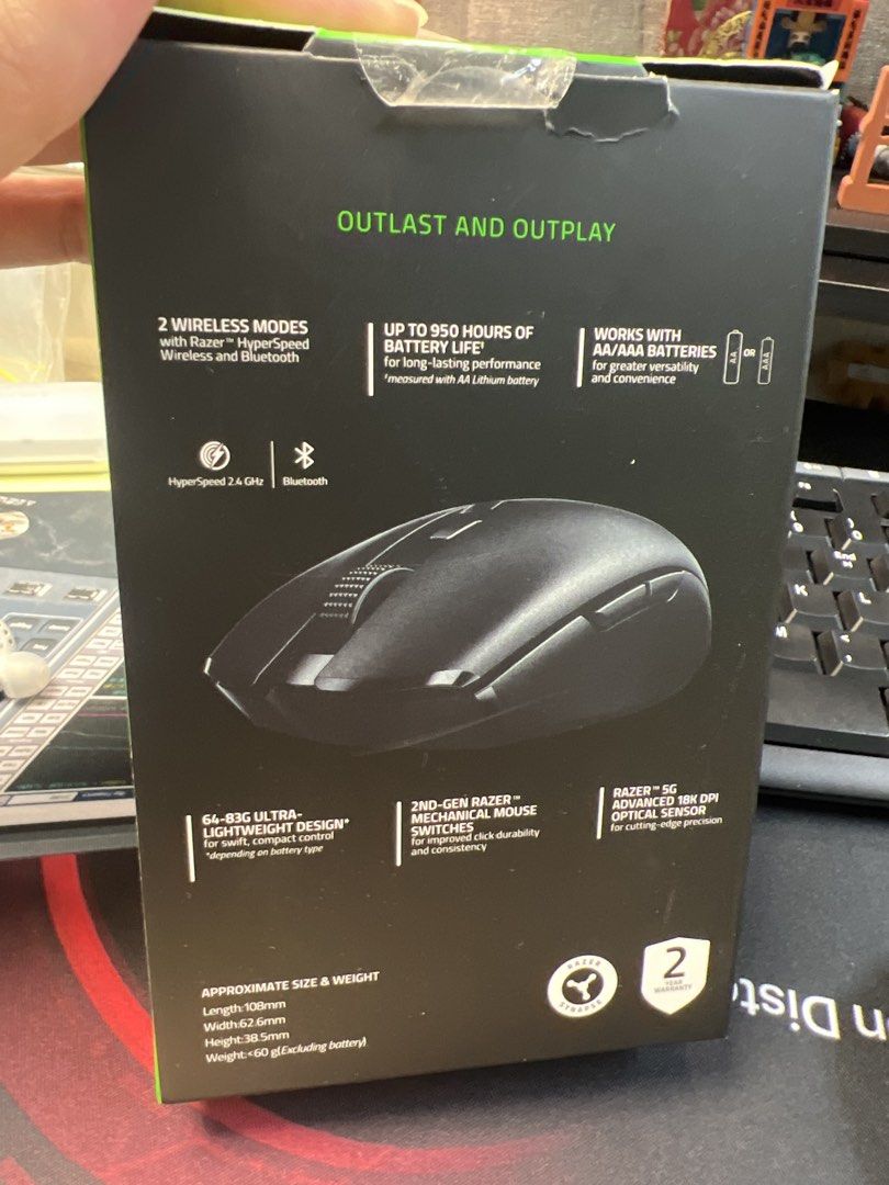 Razer Orochi V2 Wireless Gaming Mouse505566371177441283