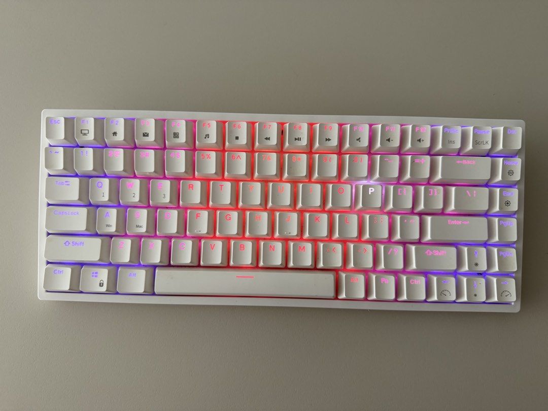 Royal Kludge RK84 White Mechanical Keyboard505563182667540483