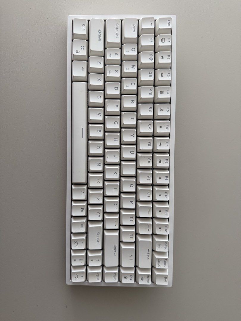 Royal Kludge RK84 White Mechanical Keyboard505563182667540484