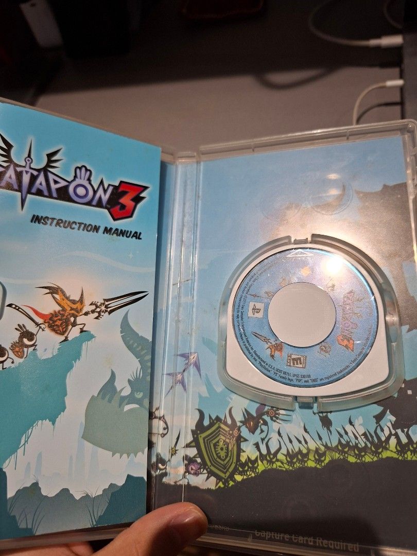 RUSH SALE - PSP GAMES (Prices Below) (Category: PlayStation) located in Manila. Submitted by tobyhanahaki (Listing ID 1448788527, Image 2). Description: Selling Old PSP games Complete with box, manual and disc Prices: Patapon 3 - 1500 [ALREADY SOLD] Invizimals - 1000 Little Big Planet - 1000 TAKE ALL - 3000 MOP: GCASH MOD: Lalamove (Buyer shoulders shipping fee).