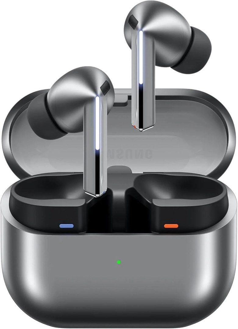 SAMSUNG GALAXY BUDS 3 AI ENABLED SILVER, SEALED BOX (Category: Earphones) located in Quezon City. Submitted by carsenmktg (Listing ID 1448816518, Image 3). Description: SAMSUNG GALAXY BUDS 3 AI ENABLED SILVER, SEALED BOX Guaranteed authentic and brand new in sealed box. Direct from samsung store. All barcodes, seal and labels attached and never opened Description Experience unparalleled audio quality with the Samsung TWS Galaxy Buds 3 Earbuds in 