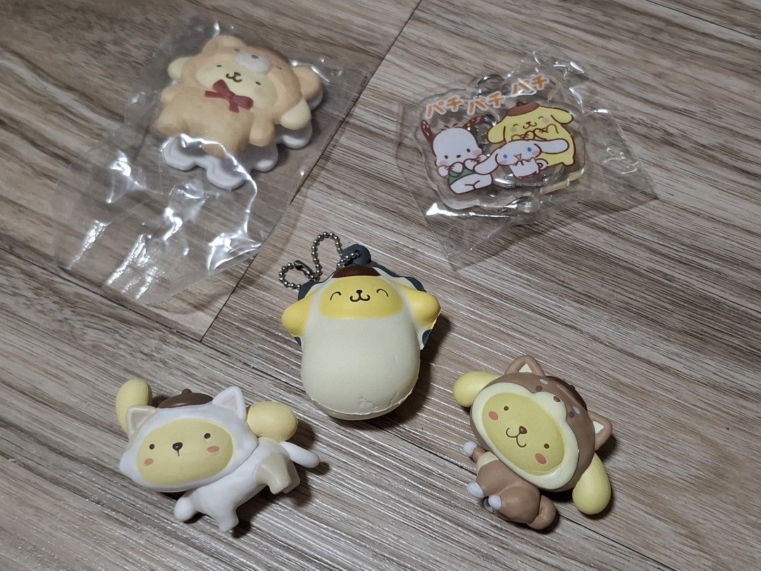 Sanrio Pompompurin preloved official mini figures (Category: Designer & Blind Box Toys) located in Quezon City. Submitted by zy199x (Listing ID 1448823621, Image 1). Description: Preloved SANRIO POMPOMPURIN anikaniks Official items. RFS| decluttering Price slightly negotiable. 📍Quezon City 💳 | Gcash/Maya/Mari 🚚 | Same-day delivery or J&T.