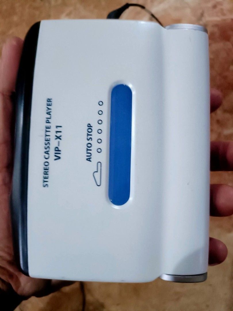 Sanyo Walkman (Category: Portable Music Players) located in Manila. Submitted by batang90scollectibles (Listing ID 1448833214, Image 2). Description: - Vintage Sanyo Walkman VIP-X11 Stereo Cassette Player - Classic retro design - Features Bass Expander for enhanced sound - Ideal for cassette tape enthusiasts - Meetup available in Marcelo Green Village, Parañaque City.