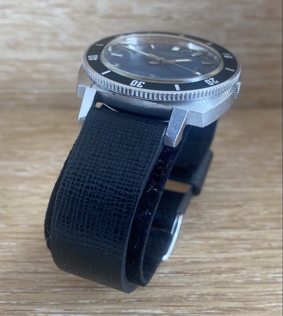 Seiko “Poor man’s 62MAS” (Category: Men's Watches) located in Manila. Submitted by timeisgoldyoyongpinoy (Listing ID 1448841190, Image 2). Description: FOR SALE!🙂 Highly Collectible Vintage watch. Seiko “Poor Man’s 62mas” •Automatic •Model: 7005-8052 •Serial: 342233 •BMBY: APRIL 1973 •Color: Blue dial •Case Diameter: 38.5 mm (excluding the crown) •Lug-to-Lug Distance: 44 mm (the total length from the top tip to the bottom tip) •Thickness: 11.5 m